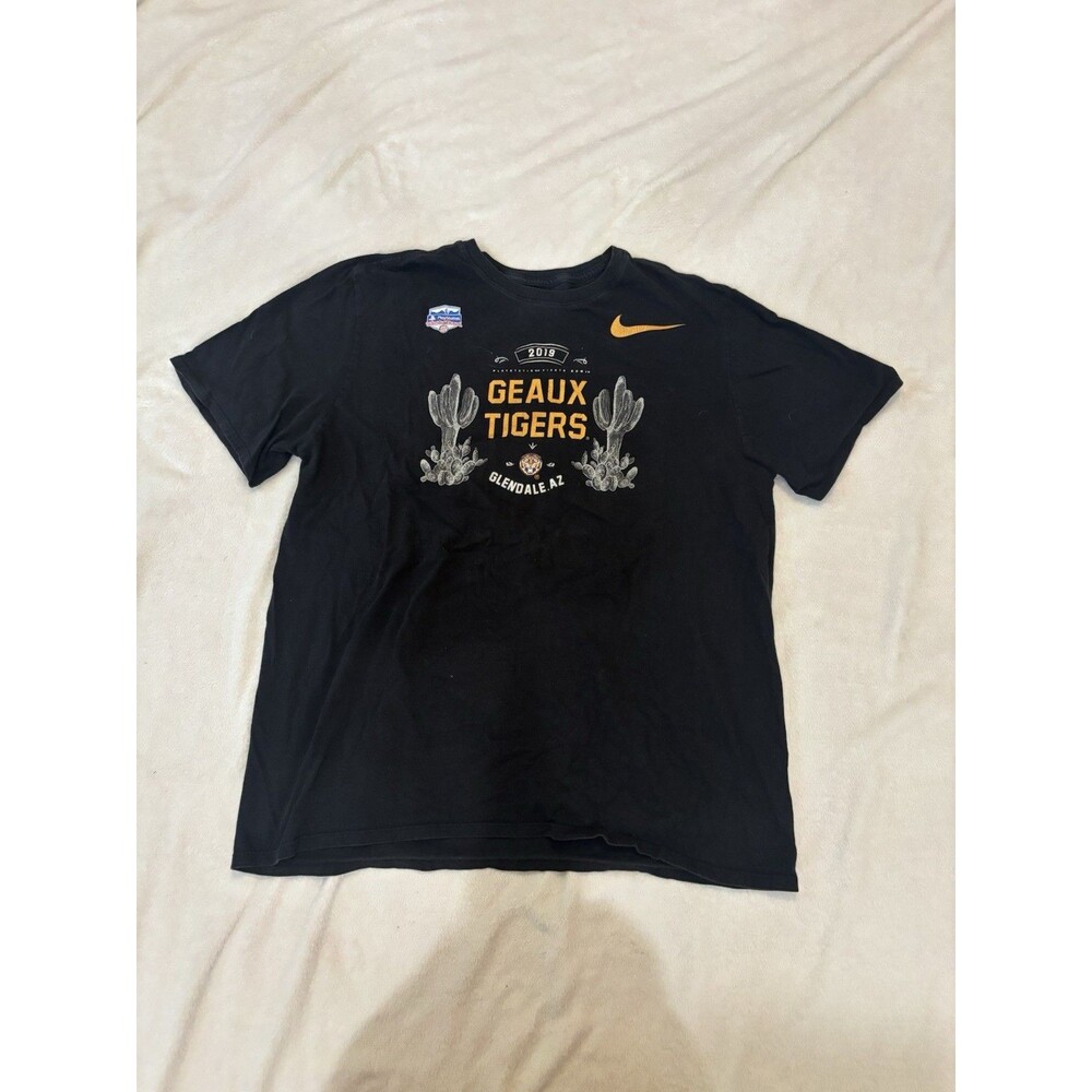 Nike LSU Tigers 2019 Playstation Fiesta Bowl tee shirt size XL #LSU #Tigers